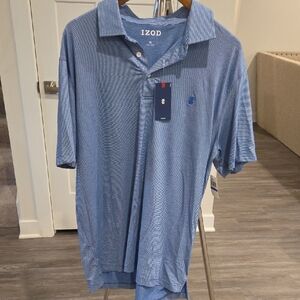 Izod Men's Light Blue Polo Shirt